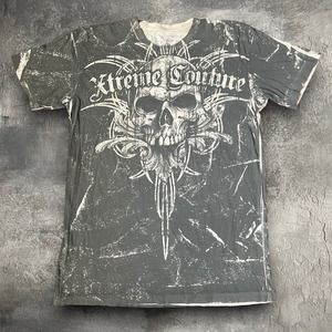 Xtreme Couture by Affliction Skull Tee RARE